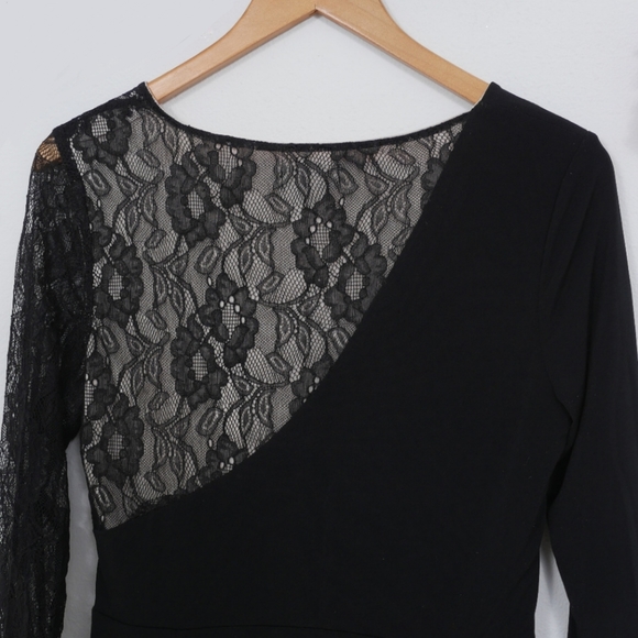 HOLIDAY PICK 𓍯𓂃 Knit And Lace Dress - Picture 4 of 5